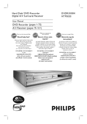 Philips HTS5800H User manual
