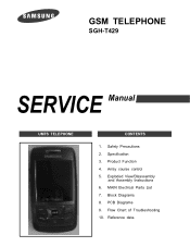 Samsung SGH-T429 Service Manual