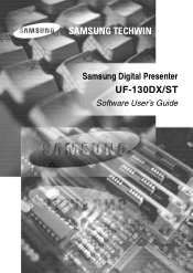 Samsung UF-130DX Software Users Guide