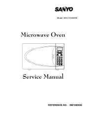 Sanyo EM-U1000W Service Manual
