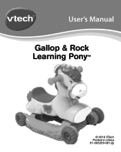 Vtech Gallop & Rock Learning Pony User Manual