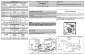 Frigidaire FTMD18P4KW Service Data Sheet