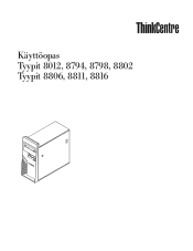 Lenovo ThinkCentre M55p (Finnish) User guide