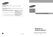 Samsung LN-T375HA User Manual (user Manual) (ver.1.0) (English, French)