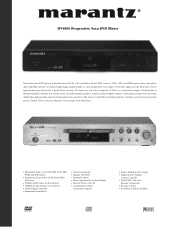 Marantz DV4001 DV4500 Progressive Scan DVD Player