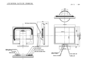 NEC LCD1970GX-BK MultiSync LCD1970GX-BK Mechanical Drawing