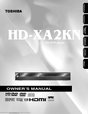 Toshiba HDXA2 Owners Manual