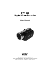 Vivitar DVR 560 Camera Manual