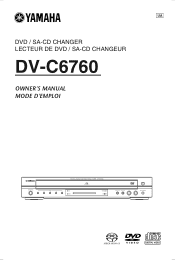 Yamaha DV-C6760 Owners Manual