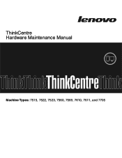 Lenovo ThinkCentre A58 User Manual