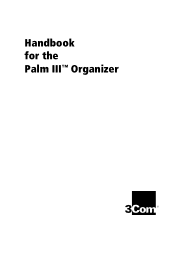 Palm 3C80304U Handbook