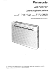 Panasonic FP15HU2 Air Purifier