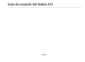Nokia E55 Nokia E55 User Guide in Spanish