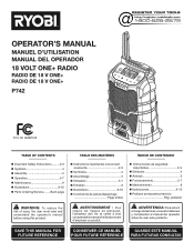 Ryobi P4001 User Manual