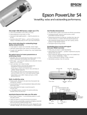 Epson PowerLite S4 Product Brochure