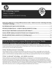 HP StoreEasy 3000 ISS Technology Update, Volume 7, Number 9