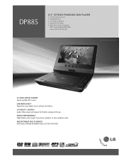 LG DP885 Specification (English)