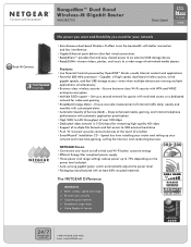 Netgear WNDR3700v1 WNDR3700 Product Datasheet