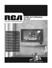 RCA L32WD12 User Guide & Warranty (French)