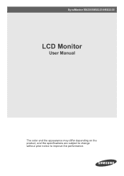 Samsung BX2235 User Manual (user Manual) (ver.1.0) (English)