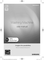 Samsung WA9000 User Manual