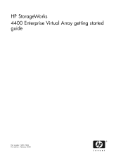HP 4400 HP StorageWorks 4400 Enterprise Virtual Array getting started guide (5697-7284, February 2008)