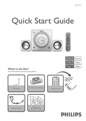 Philips DC199 Quick start guide (English)