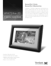 ViewSonic VFA724w-10 VFA724w-10 Datasheet