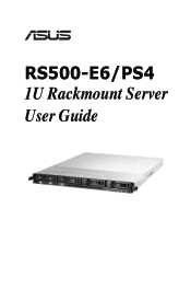 Asus RS500-E6 EPS4 User Guide