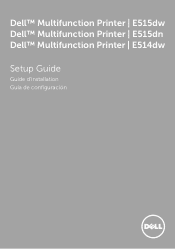 Dell E514dw Dell Color Multifunction Printer  Setup Guide