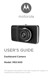 Motorola MDC400 User Guide