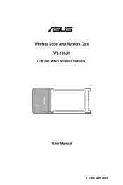 Asus WL-106GM User Manual