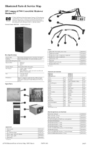 Compaq dc7900 Illustrated Parts & Service Map: HP Compaq dc7900 Convertible Minitower Business PC