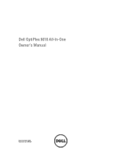 Dell OptiPlex 9010 AIO Owner's Manual