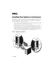 Dell PowerEdge 840 Installing Your System in an Enclosure