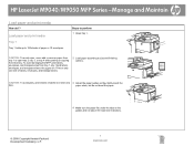 HP LaserJet M9040/M9050 HP LaserJet M9040/M9050 MFP  -  Job Aid - Manage and Maintain - Load Paper