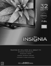 Insignia NS-32D310NA15 Information Brochure (English)