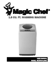 Magic Chef MCSTCW16W2 User Manual