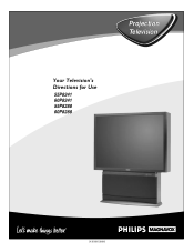 Magnavox 60P824199 User manual,  English (US)