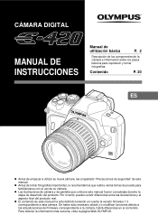 Olympus E-420 E-420 Manual de Instrucciones (Español)