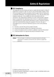 Philips TSU7000 User manual