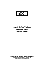 Ryobi P330 User Manual 2