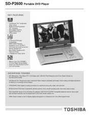 Toshiba SD-P2600 Brochure