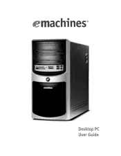 eMachines W3650 eMachines Desktop PC User Guide