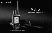 Garmin Astro 320 Astro and DC 30 Owner's Manual