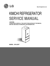 LG GR-J303TS Service Manual