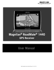 Magellan RoadMate 1440 Manual - English