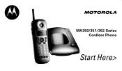 Motorola MA352 User Manual