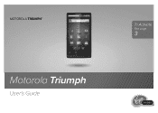 Motorola MOTOROLA Triumph Virgin User Guide