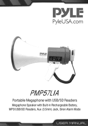 Pyle PMP57LIA Instruction Manual